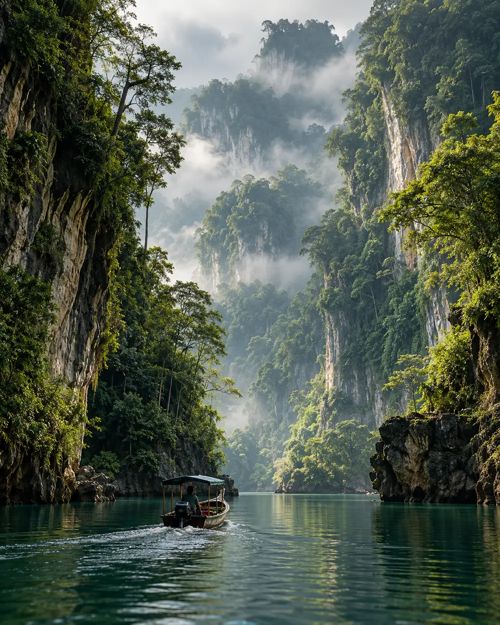 Illustrative AI-generated landscape of Malaysia